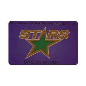 Collectible Phone Card $10. NHL National Hockey League Large Dallas 