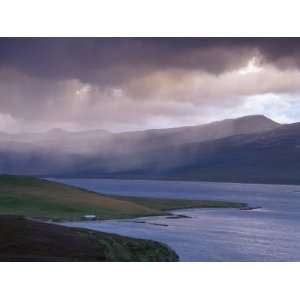  Heavy Shower over Loch Broom, Near Ullapool, North West 