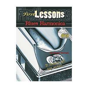  Mel Bay 20180BCD First Lessons Blues Harmonica Book/CD Set 