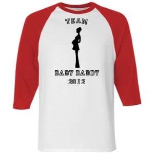  Team Baby Daddys Custom Unisex Anvil 3/4 Sleeve Raglan 