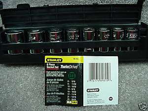 STANLEY 3/8 TWIN DRIVE SOCKET SET  