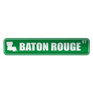 BATON ROUGE ST  STREET SIGN USA CITY LOUISIANA