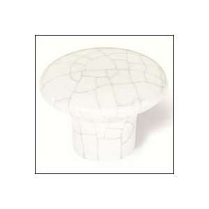 BATON ROUGE 33MM KNOB CRACKLED WHITE (Siro Designs 22 105)