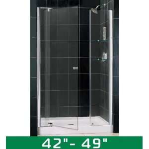   Shower Door Allure SHDR 4247728 01. 47x72, Clear glass, Chrome finish