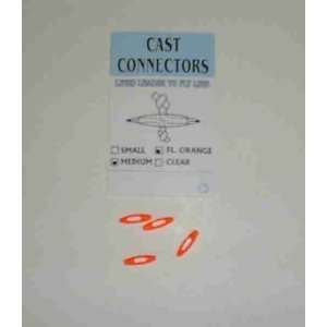 Cast Connectors Fl. Orange
