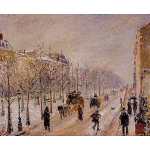   32 x 26 inches   The Outer Boulevards, Snow Effec
