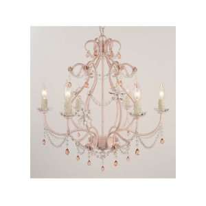  Eleanor Antique Pink Chandelier Baby