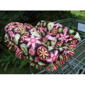  Flower Power   Tuffet Too Shopping Cart Cover Baby
