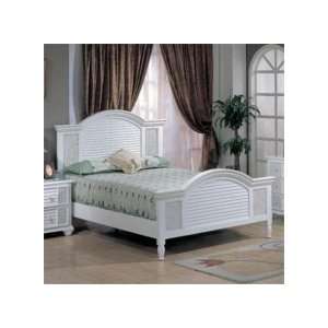  Hospitality Rattan Ships Wheel Queen Panel Bed