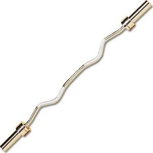  Champion Barbell Olympic Curl Bar With Collars