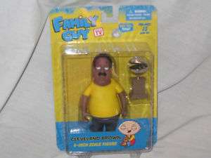 Family Guy Cleveland Brown Action Figure MIP Mezco  