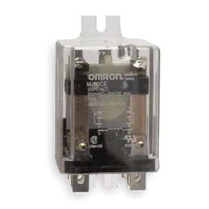 OMRON MJN2CE AC24 Relay Flange Mount,DPDT,24Coil Volts  