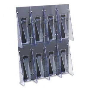  New   Multi Pocket Wall Mount Literature Systems, 18 1/4w 