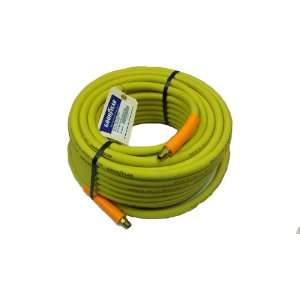 Goodyear Safety Yellow Rubber, 3/8x100 Air Hose with Dual Guards 