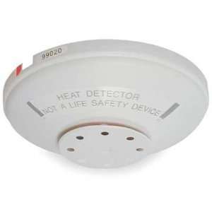 EDWARDS SIGNALING 281B PL Heat Detector,White,H 5 x L 5 In 
