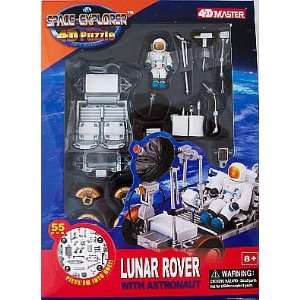  Lunar Rover with Astronaut 4D Puzzle Toys & Games