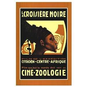  Croisiere Noire Movie Poster, 24 x 36