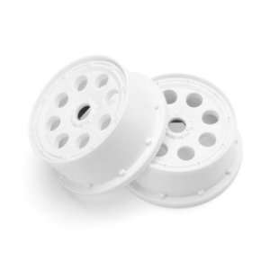  Outlaw Wheel, White (2) 4mm Offset Baja 5T Toys & Games
