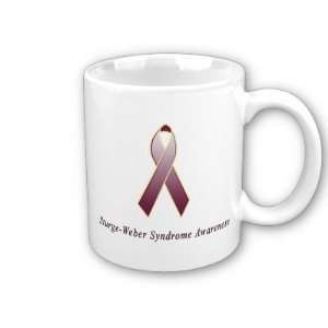 Sturge Weber Syndrome Awareness Ribbon Coffee Mug