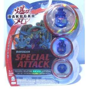  Bakugan Elfin Revolution Sealed Package {BLUE} Toys 