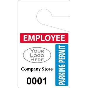  Plastic ToughTags for Employee Parking Permits ToughTag, 3 