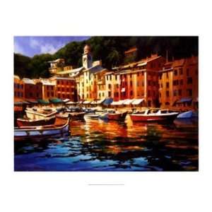  Portofino Colors   Poster by Michael OToole (47 x 35.25 