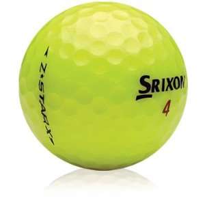 100 Srixon Yellow Z Star X Near Mint golf balls Sports 