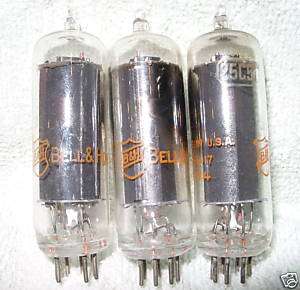Bell & Howell 25C5 amplifier vacuum tubes  