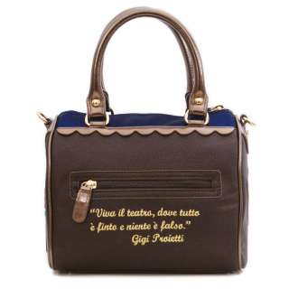   Woman TEATRE Hobo Bag Bronze & Blue Tua Collection SALE 30% OFF  