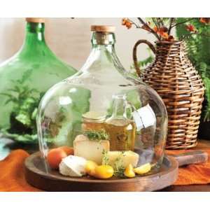  Enoteca Balon Cloche   Green Glass