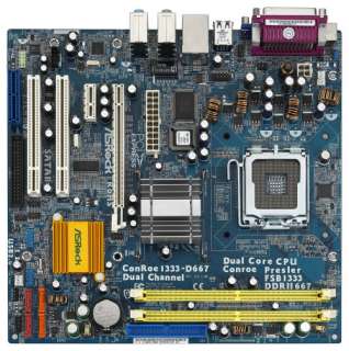 ASRock ConRoe1333 D667 Core 2 Duo Motherboard w/ PCI E  