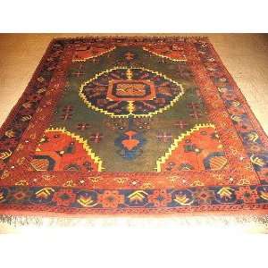  6x7 Hand Knotted baluch Afganistan Rug   62x78