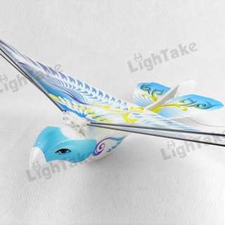 Novel Remote Control Flying E Bird RC Toy for Kids Blue  