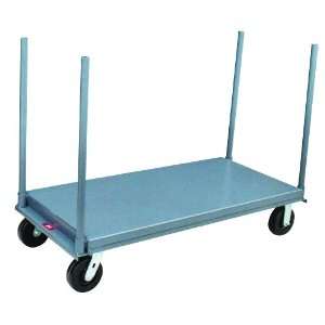   PD242 P6 GP Platform Truck With Four 30 Inch Stakes, 24 Inch x 42 Inch