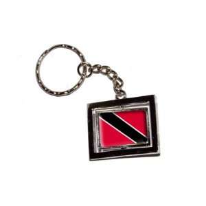 Trinidad and Tobago Country Flag   New Keychain Ring 