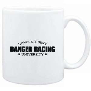  Mug White  Honor Student Banger Racing University 