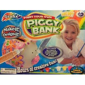  Paint Your Own Piggy Bank Toys & Games