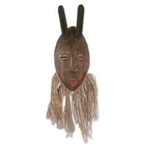  Wood mask , Courageous Rabbit