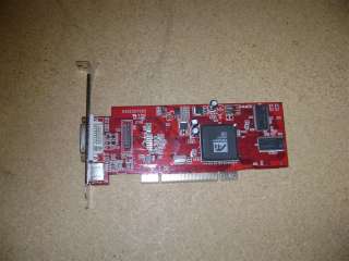 ATI Radeon 7000 64MB PCI DDR TV Out DVI 64bit S60PCI64  