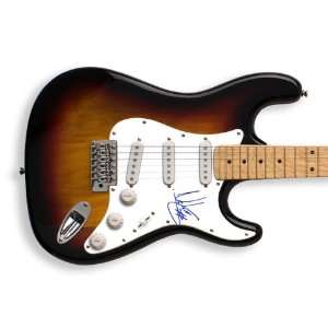  Ne Yo Autographed Signed Guitar Global Authentication Dual 