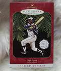 Hank Aaron (Atlanta Braves) Hallmark Keepsake Ornament   1997