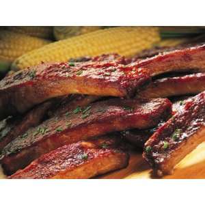 Pit Cooked Barbecued Spare Ribs Grocery & Gourmet Food