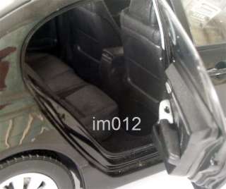 China 1/18 Honda civic New black car model new in box  sales 
