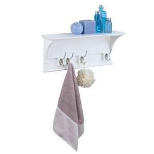 Wall Cubby with Hooks