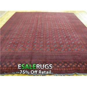  9 11 x 12 5 Afghan Hand Knotted Oriental rug