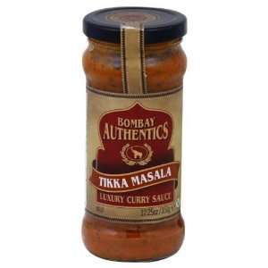 Bombay Authentics, Sauce Curry Tikka Masala, 12.25 OZ (Pack of 6 