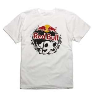   Red Bull Travis Pastrana Core T Shirt   X Large/White Automotive