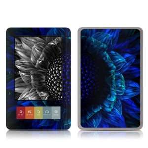 Cobalt Daisy Design Protective Decal Skin Sticker for Barnes and Noble 
