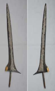 Very old straight keris Tilam Sari kriss kris 24 K gold  