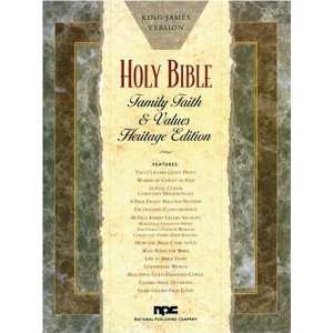   King James Version [Leather Bound] National Publishing Company Books